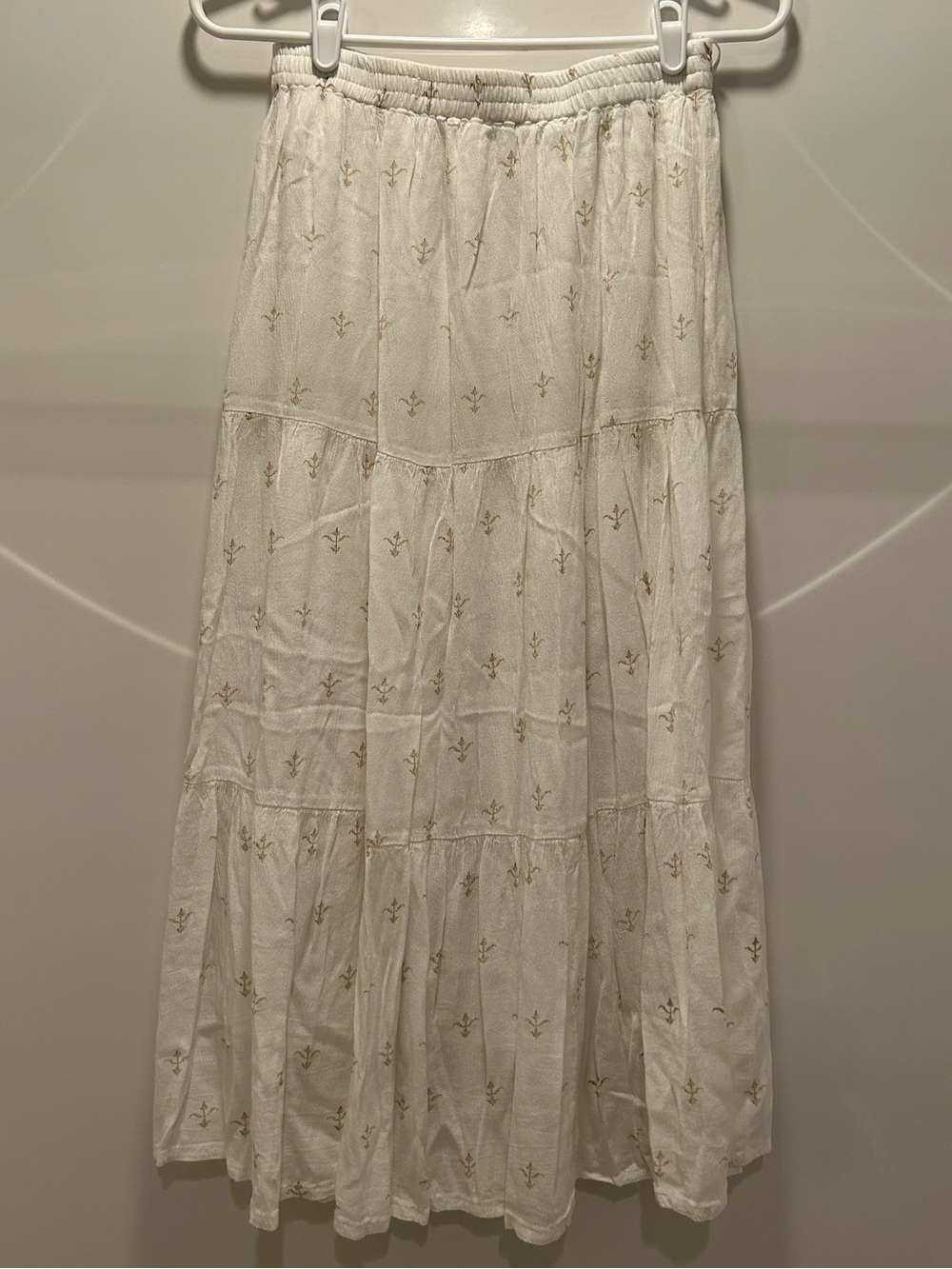 Women's White Maxi Skirt